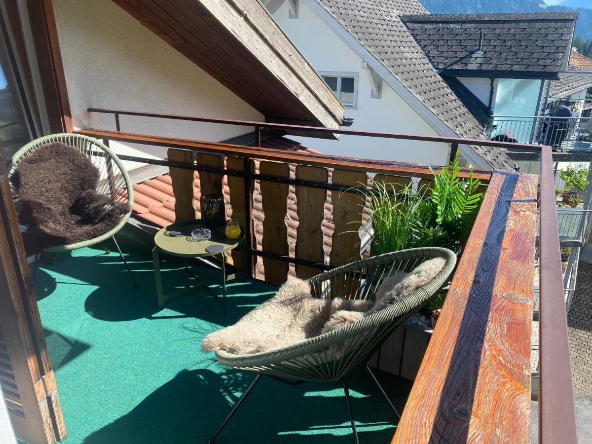 Dachwohnung In Der Mitte Von Laax-Dorf Dış mekan fotoğraf