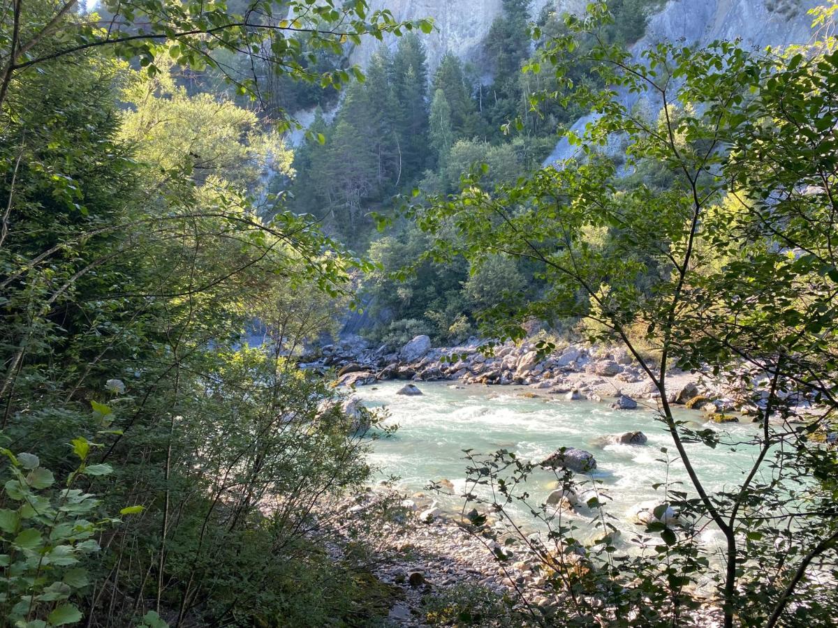 Dachwohnung In Der Mitte Von Laax-Dorf Dış mekan fotoğraf